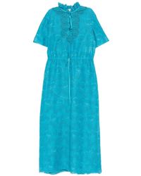 Valentino Garavani - Laced Maxi Dress - Lyst