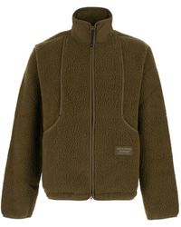 Pas Normal Studios - Fleece Zip-Up Jacket - Lyst