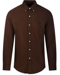 Ralph Lauren - Button-Up Overhemd Met Lange Mouwen - Lyst