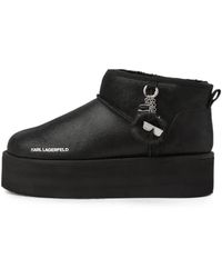 KARL LAGERFELD - Thermo Charms Boots - Lyst