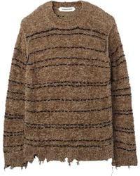 NAMACHEKO - Maglione Girocollo Viskan A Righe - Lyst
