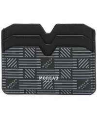Moreau - Logo-stamp Leather Card Holder - Lyst