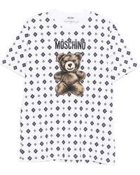 Moschino - Patterned T-Shirt - Lyst
