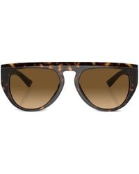 Ferrari - Oval-Frame Sunglasses - Lyst
