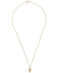 True Rocks - Collana Con Pendente A Forma Di Teschio - Lyst