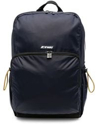 K-Way - Logo-Patch Drawstring Backpack - Lyst