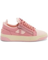 Giuseppe Zanotti - Gz94 Leather Sneakers - Lyst
