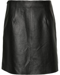 By Malene Birger - A-line Leather Skirt - Lyst