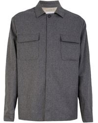Eleventy - Long-Sleeve Patch-Pocket Shirt - Lyst