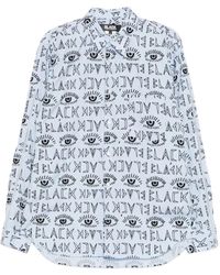 COMME DES GARÇON BLACK - Camicia Con Stampa Grafica - Lyst