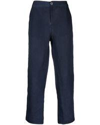 Avant Toi - Straight-Leg Hemp Trousers - Lyst