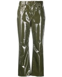 Vivetta - Coated Cropped Trousers - Lyst