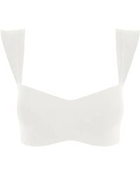 AMADAWEAR - Jaqueline Balconette Bra - Lyst