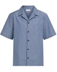 Ferragamo - Short-Sleeve Poplin Shirt - Lyst