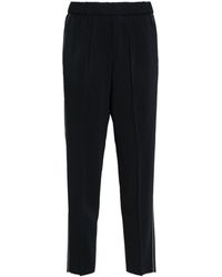 Peserico - Bead-embellished Trousers - Lyst