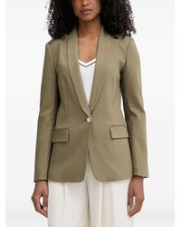 Morgan - Shawl-Lapel Single-Breasted Blazer - Lyst