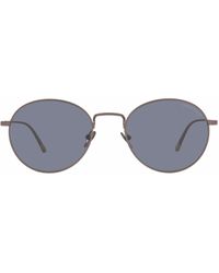 Giorgio Armani - Ar6125 Round-frame Sunglasses - Lyst