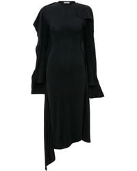 JW Anderson - Long-Sleeve Layered Midi Dress - Lyst