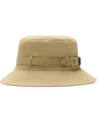 Burberry - Gabardine Bucket Hat - Lyst