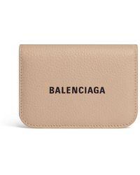 Balenciaga - Cash Mini Leather Wallet - Lyst