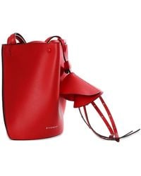 Givenchy - Snap Nano Logo-Print Bucket Bag - Lyst