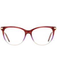 Longchamp - Oval-Frame Glasses - Lyst