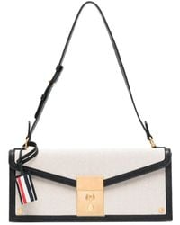 Thom Browne - Rwb-Tag Canvas Shoulder Bag - Lyst