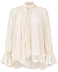 Semicouture - Renie Ruffled Blouse - Lyst