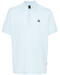 Moose Knuckles - Logo-patch polo shirt - Lyst