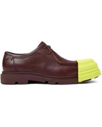 Camper - Junction Leather Derby Shoes - Lyst