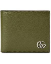 Gucci - GG Marmont Leather Bi-fold Wallet - Lyst