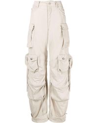 The Attico - High-waisted Cargo Trousers - Lyst