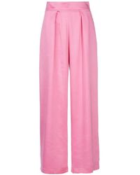 Tessitura Body Couture - Wide-Leg Pleated Trousers - Lyst