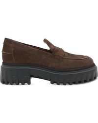 Hogan - Chunky-Sole Loafers - Lyst