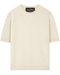 Alanui - A Finest Knit Ribbed T-Shirt - Lyst