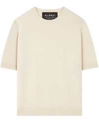 Alanui - A Finest Knit Ribbed T-Shirt - Lyst