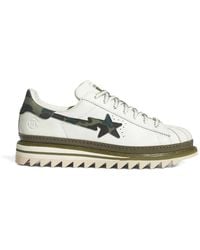 adidas - Clot X Bape Camouflage Star Low-Tops Sneakers - Lyst