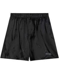 HOMMEGIRLS - Logo-Jacquard Elasticated-Waist Boxer Shorts - Lyst