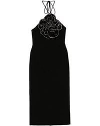 Rebecca Vallance - Eliana Halter Midi Dress - Lyst