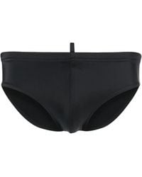 DSquared² - Logo-Print Swim Trunks - Lyst