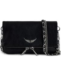 Zadig & Voltaire - Rock Nano Grained Leather - Lyst