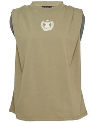 BONBOM - Tucked Emblem T-Shirt - Lyst