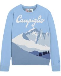 Mc2 Saint Barth - Pullover Mit Grafischem Print - Lyst