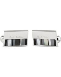 Paul Smith - Logo-Engraved Cufflink - Lyst