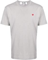 COMME DES GARÇONS PLAY - T314 Small Red Heart T - Lyst