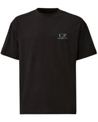 C.P. Company - Logo Cotton T-Shirt - Lyst