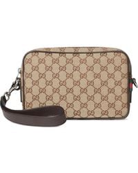 Gucci - Kleine Umhängetasche Aus Gg Canvas - Lyst