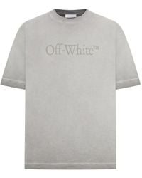 Off-White c/o Virgil Abloh - Dégradé T-Shirt Met Logoprint - Lyst