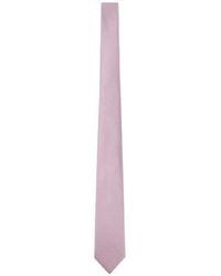 Giorgio Armani - Geometric-Pattern Tie - Lyst