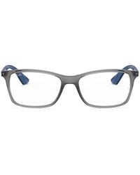 Ray-Ban - Rectangle-Frame Glasses - Lyst
